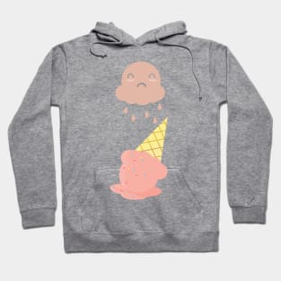 Cute Ghost Cloud Dropping Ice Cream Hoodie